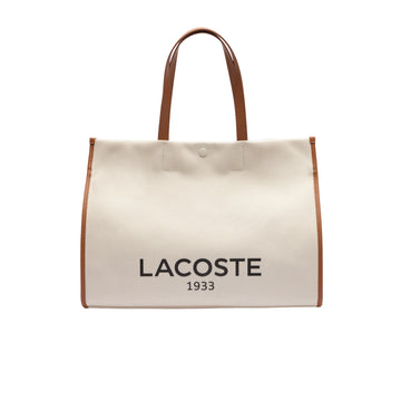 Lacoste Heritage Unisex Tote Bag - White