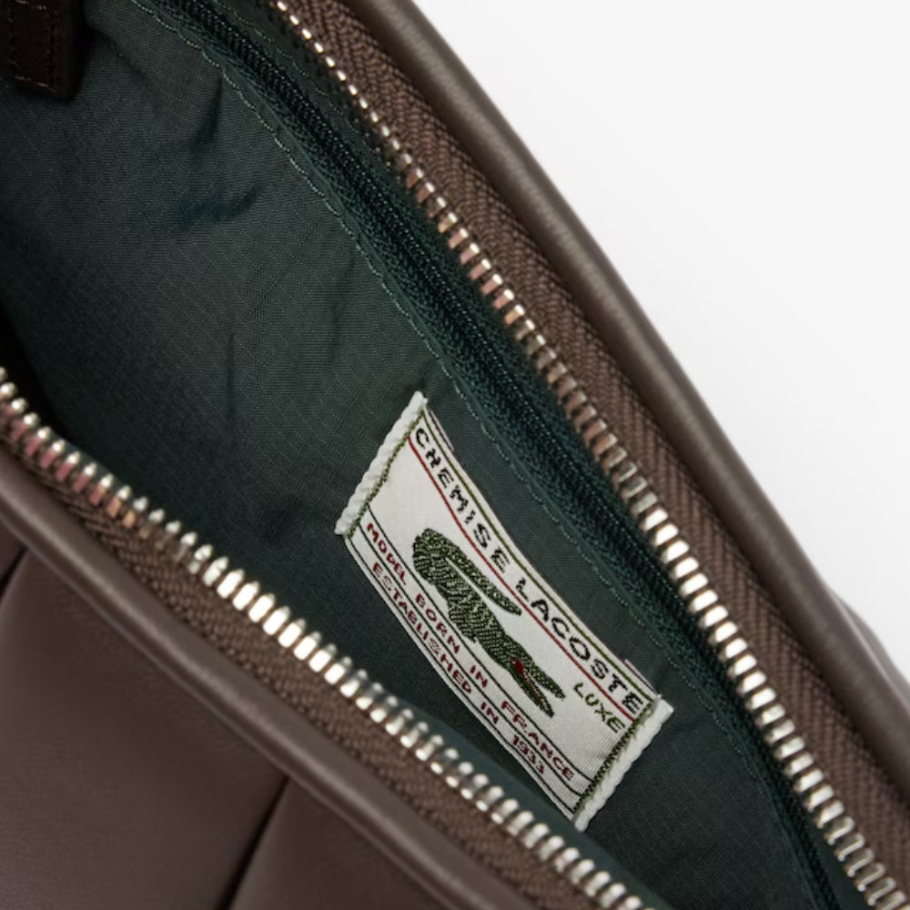 Lacoste Medium Runway Lenglen Bag with Detachable Strap– Curacao