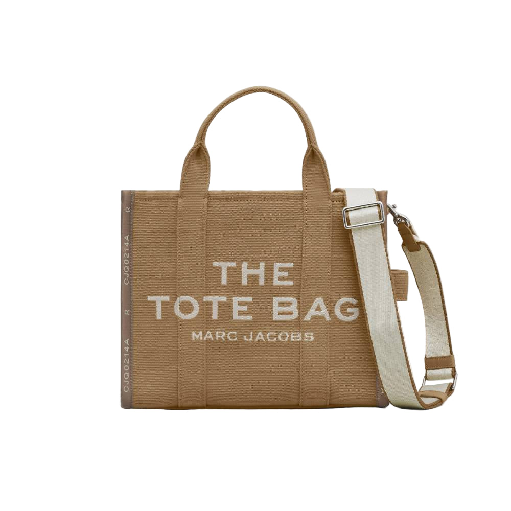 Bolso tote mediano Jacquard de Marc Jacobs: arena cálida