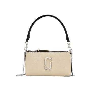 Marc Jacobs Women's The Snapshot Shoulder Bag - Beige/Black