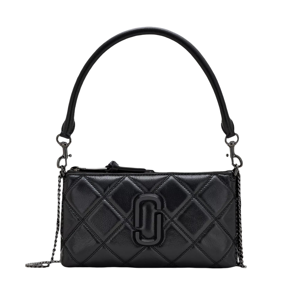 Marc Jacobs Women's The Quilted Snapshot Shoulder Bag - Black