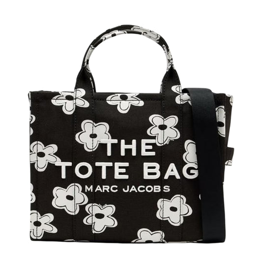 Marc Jacobs Women's The Daisy Medium Tote Bag - Black/White