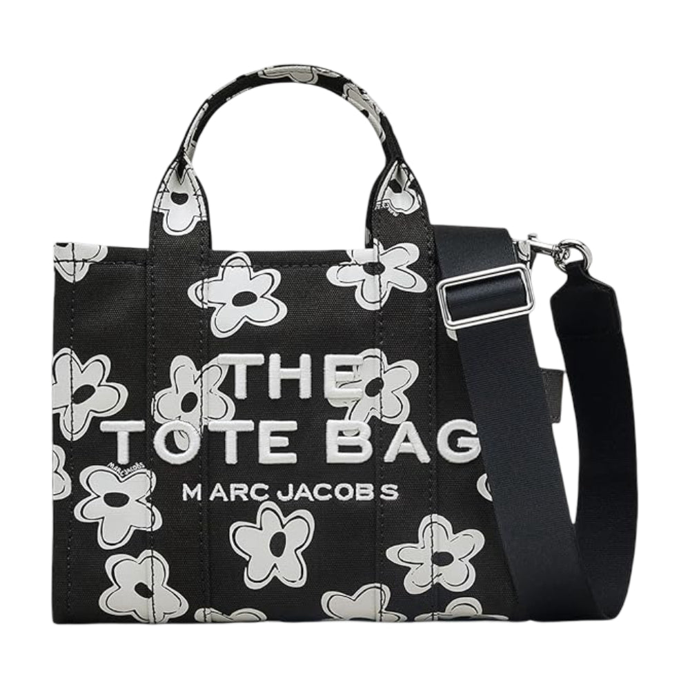 Marc Jacobs Women's The Daisy Small Tote Bag - Black/White