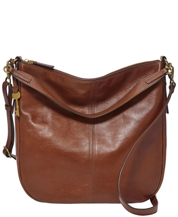 Bolso hobo Jolie de Fossil, marrón 