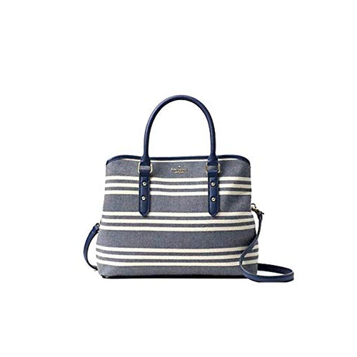 Kate Spade Larchmont Avenue Stripe Evangelie Fabric - Navy - Curacao