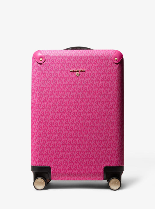 Michael Kors Logo Suitcase - Wild Berry