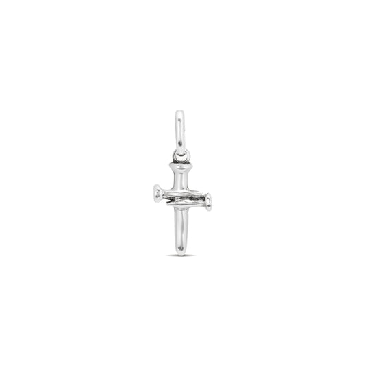 UNOde50 Unisex Medium Cross Charm in Metal