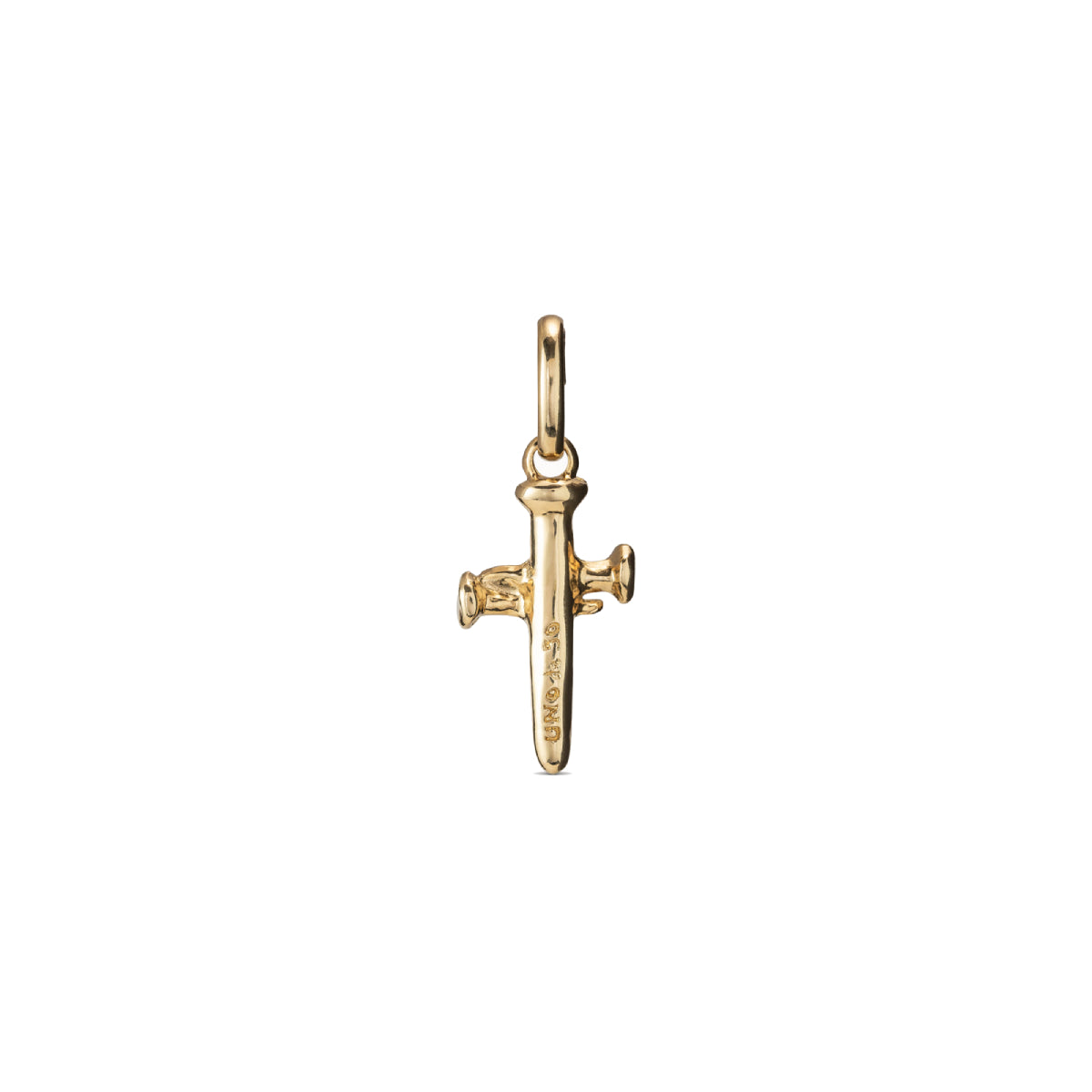 UNOde50 Unisex Medium Cross Charm in Metal