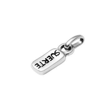 UNOde50 Hazte Women's The Word Suerte Charm in Metal