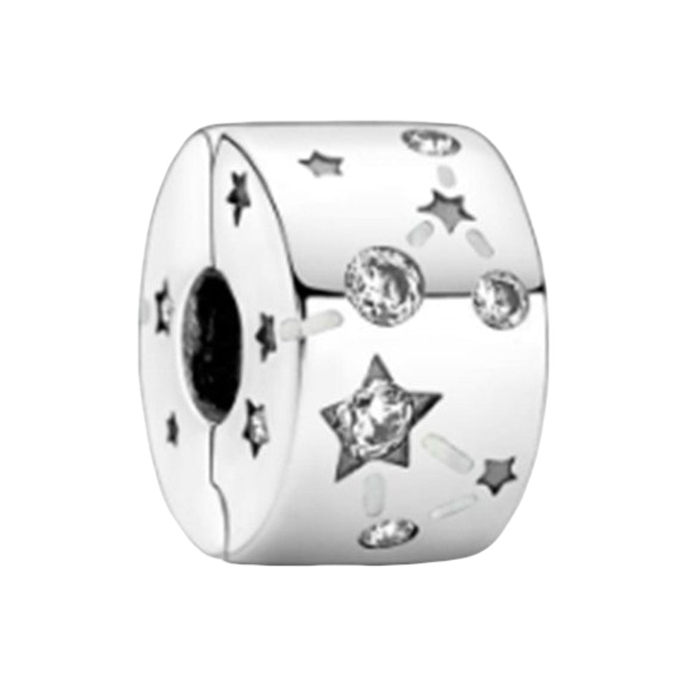 Ragazza Studio Women's Stars & Galaxy Clip in 925 Sterling Silver