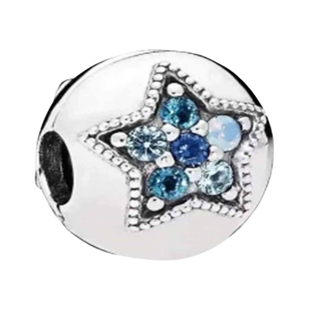 Ragazza Studio Women's Luminous Star Clip in 925 Sterling Silver