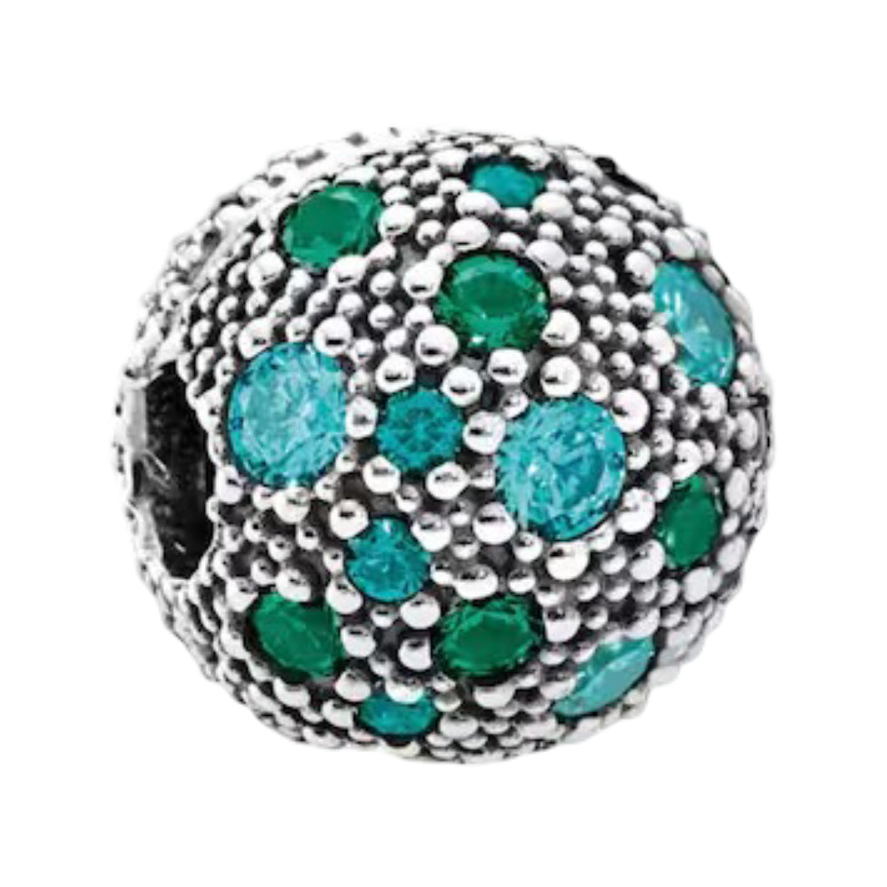 Pendientes con clip de estrellas cósmicas para mujer de Ragazza Studio en plata de ley 925, color azul y blanco