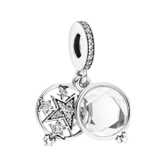 Ragazza Studio Star Dangle Charm in 925 Sterling Silver