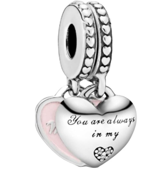 Ragazza Studio Always in My Heart Charm in 925 Sterling Silver