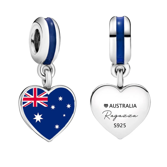 Ragazza Studio Australia Dangling Charm in 925 Sterling Silver