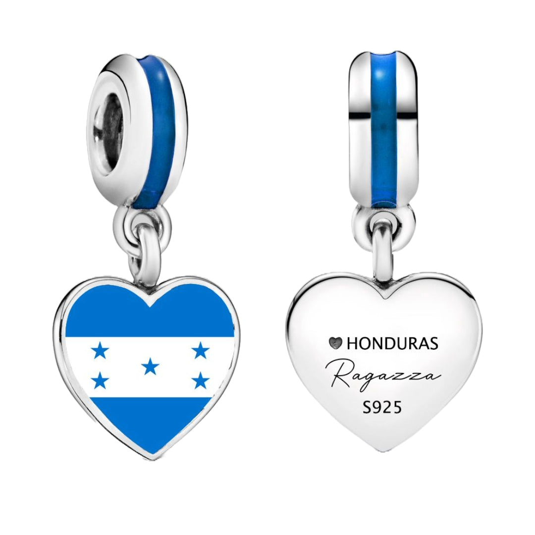 Ragazza Studio Honduras Dangling Charm in 925 Sterling Silver