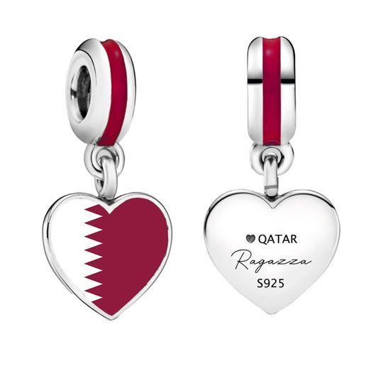 Ragazza Studio Qatar Dangling Charm in 925 Sterling Silver