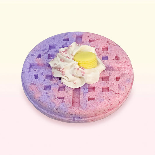 Nectar Bath Treats Pinkberry Marmalade Waffle Bath Bomb