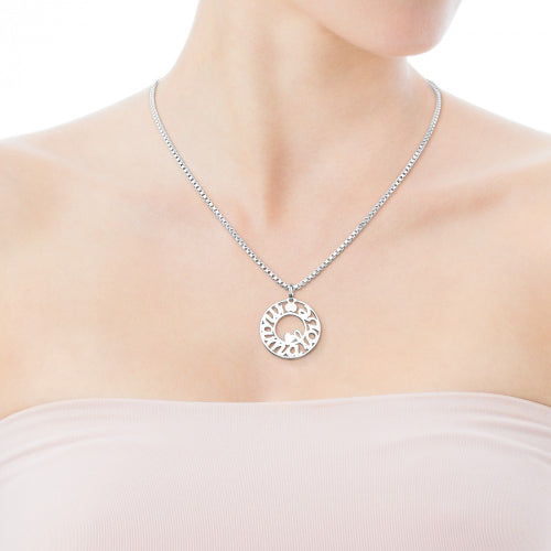 Tous Women's Mother of Pearl Mama Pendant in Sterling Silver - - Curacao