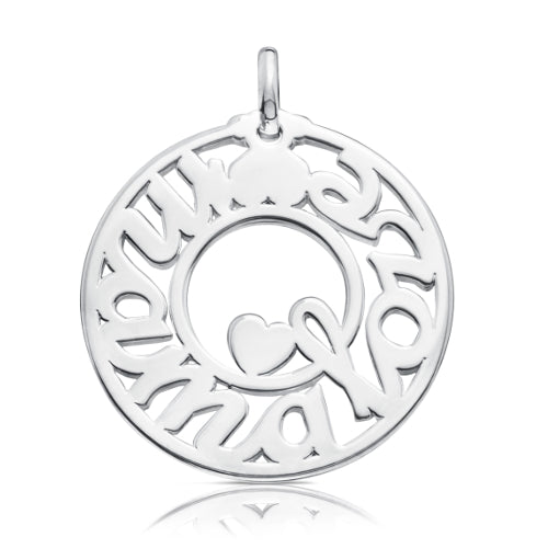 Tous Women's Mother of Pearl Mama Pendant in Sterling Silver - - Curacao