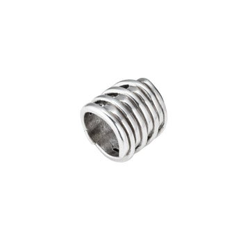 UNOde50 Tornado Women's Stacking Effect Ring in Metal