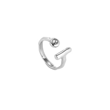 UNOde50 Ser indomable Women's White Topaz Ring in Metal