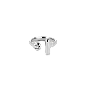 UNOde50 Ser indomable Women's White Topaz Ring in Metal