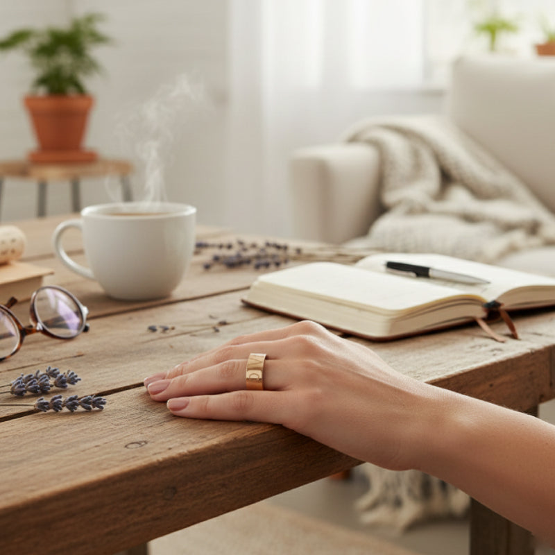 Metal Alchemist Trialchemy Love Bonded Ring