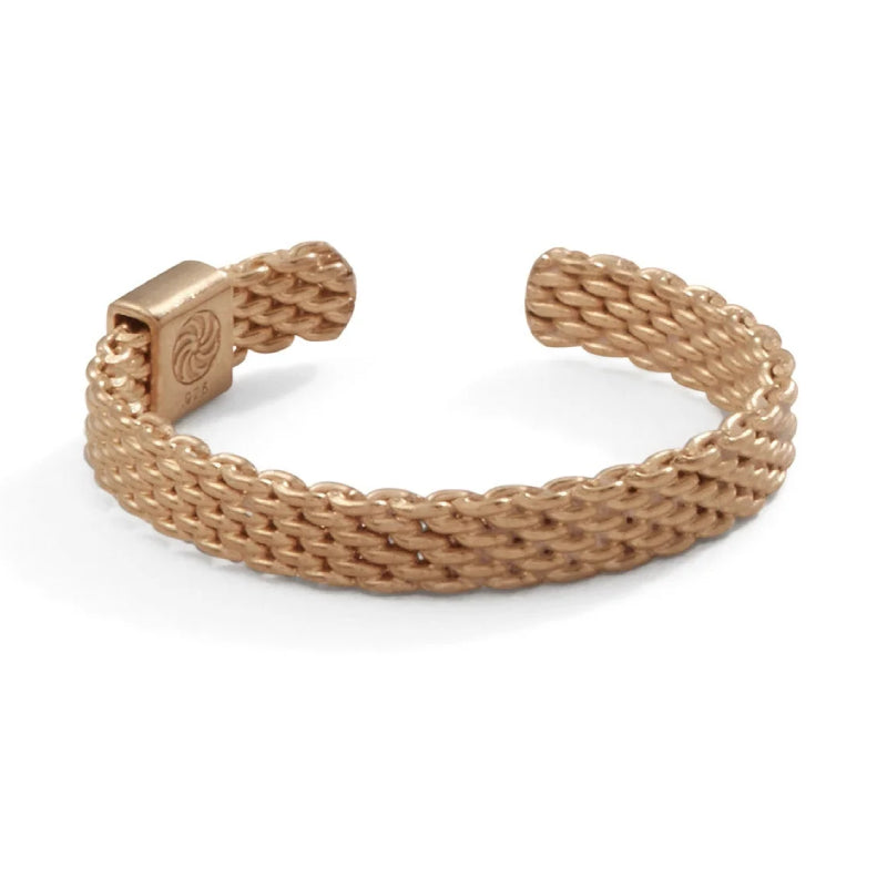 Metal Alchemist Woven Armor Ring