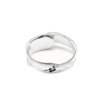 UNOde50 Unisex 6.3" Waves Bracelet in Sterling Silver-Plating over Metal