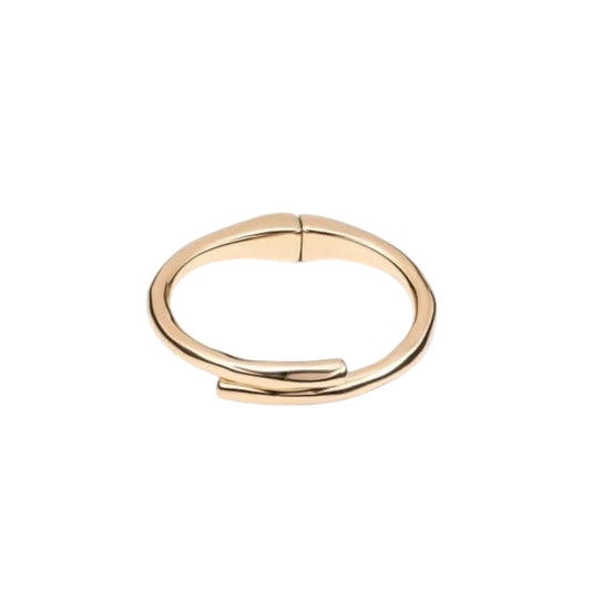 UNOde50 Meeting Point Unisex Tubular Shaped Bangle Bracelet in Metal