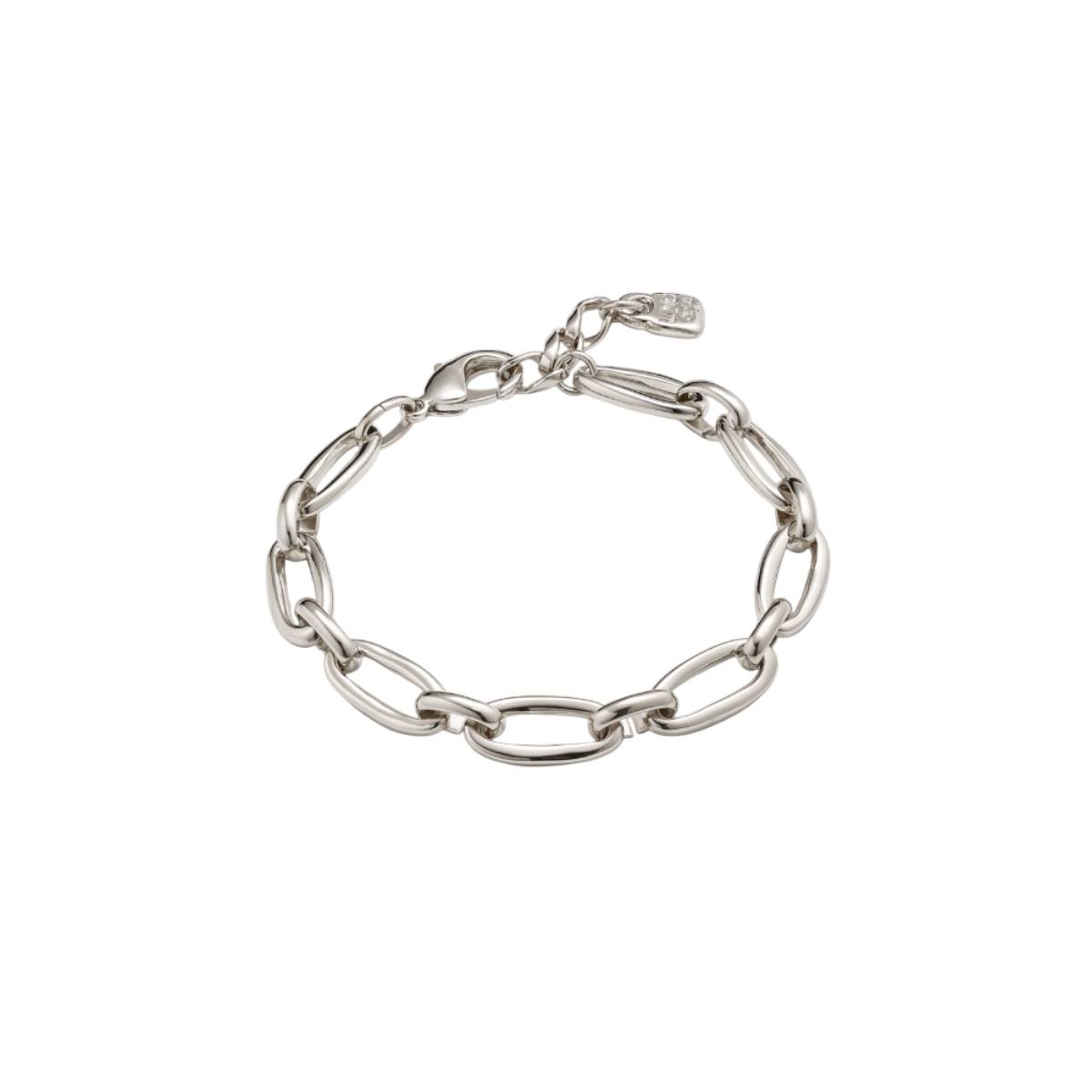 UNOde50 Alien Unisex Medium Oval Link Chain Bracelet in Metal