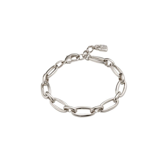 UNOde50 Alien Unisex Medium Oval Link Chain Bracelet in Metal
