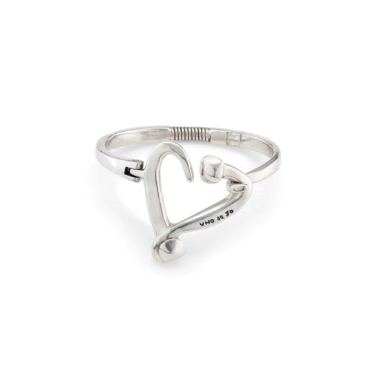 UNOde50 One Love Women's Heart Bracelet in Sterling Silver-Plating over Metal