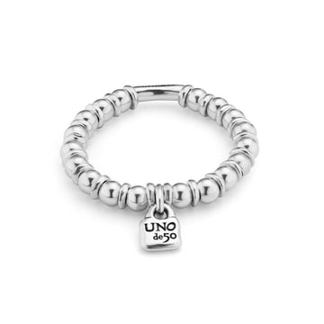 UNOde50 Bohemian Women's Independent Bracelet in Sterling Silver-Plating over Metal Alloy