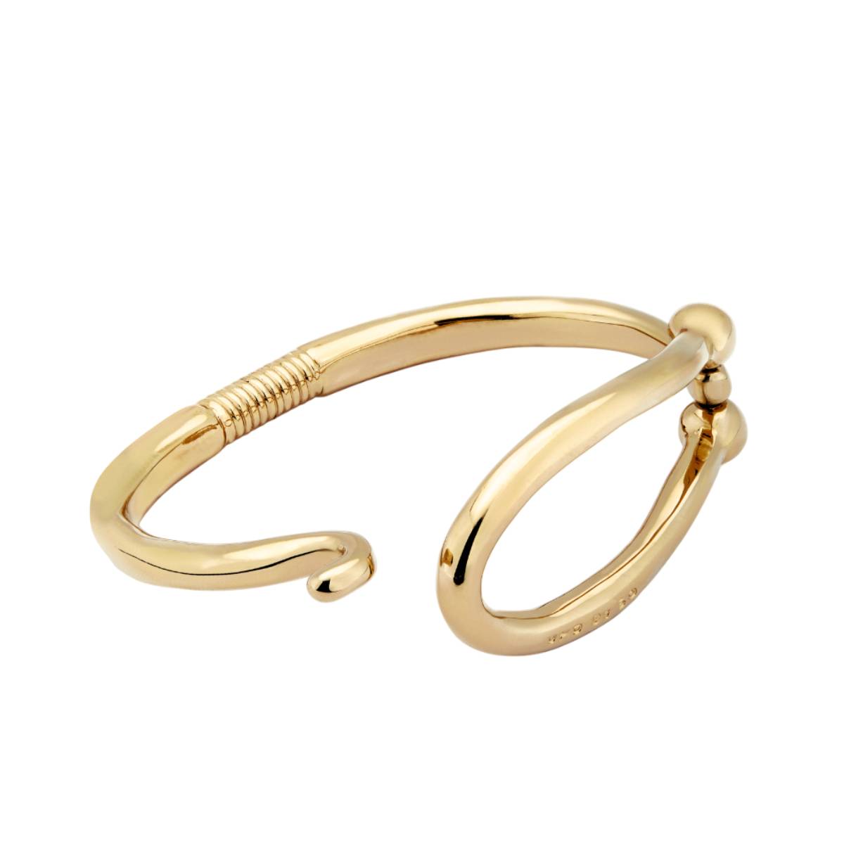 UNOde50 Youthful Unisex Medium Bangle Bracelet in Metal