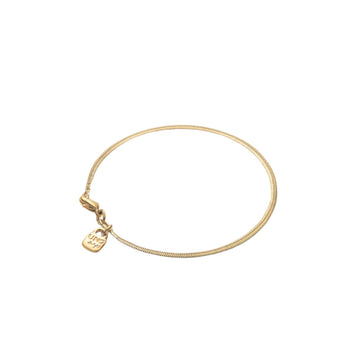 UNOde50 Hazte Women's Medium Flat Snake Chain Bracelet in Metal