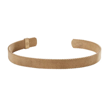Metal Alchemist Woven Armor Cuff Bracelet