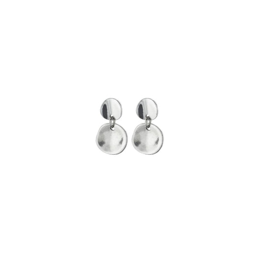 UNOde50 Scales Women's Circle Drop Earrings in Metal