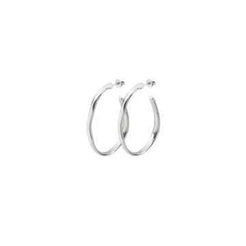 UNOde50 Ohmmm Women's Open Hoop Earrings in Metal