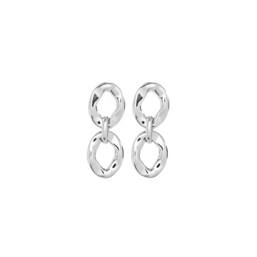 UNOde50 Joyful Women's Two Links Drop Earrings in Metal