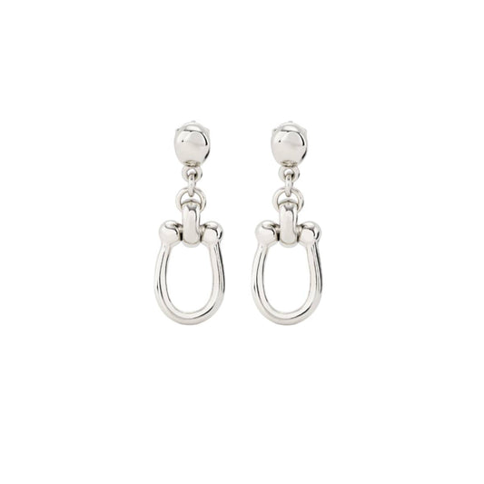 UNOde50 Youthful Women's Medium Link Drop Earrings in Metal