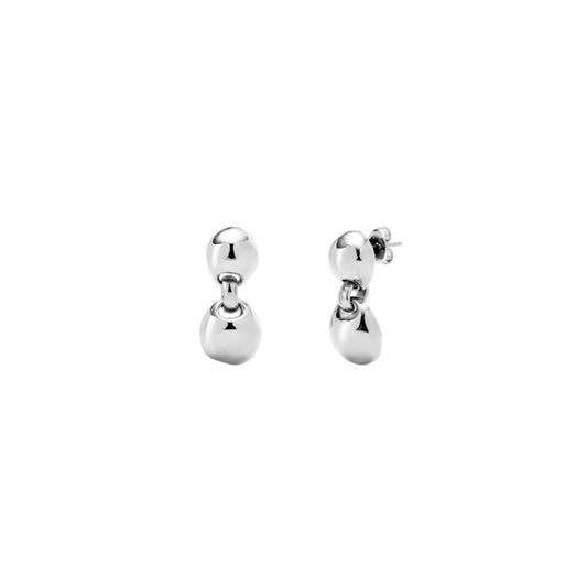 UNOde50 Ser Intrepida Women's Two Beads Drop Earrings in Metal