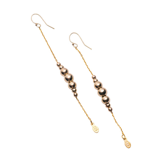 Metal Alchemist Alchemy Beaded Drops Earrings