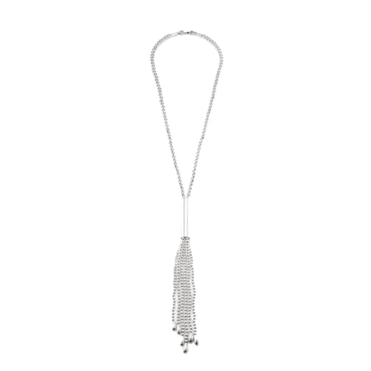 UNOde50 Women's Jellyfish Bead Necklace in Sterling Silver-Plating over Metal