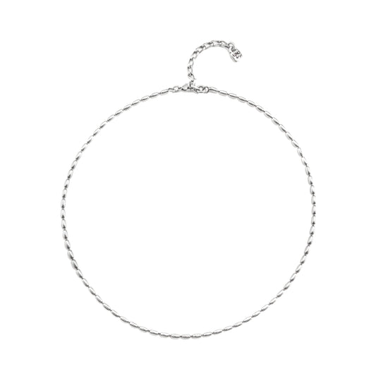 UNOde50 Mychain Unisex Short Oval Link Necklace in Metal