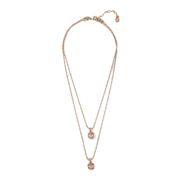 UNOde50 Charismatic Women's Blue Faceted Crystal Long Pendant Necklace