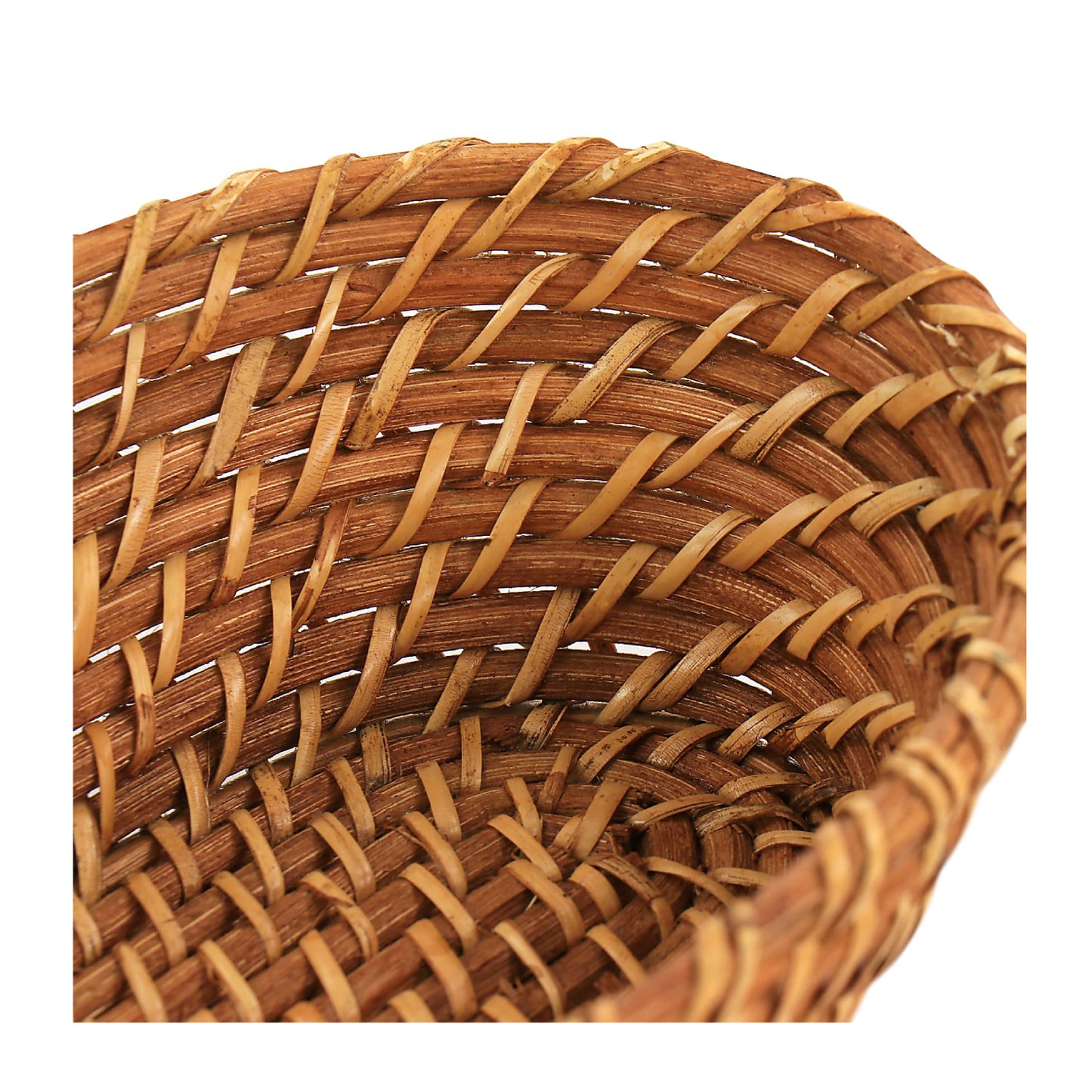 Martha Stewart Rattan Oval Bread Basket - Brown