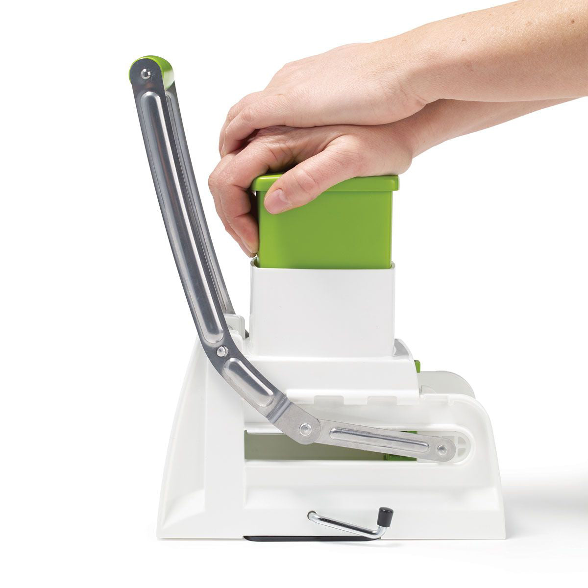 Starfrit Pro Fry Cutter and Cuber - Green/White