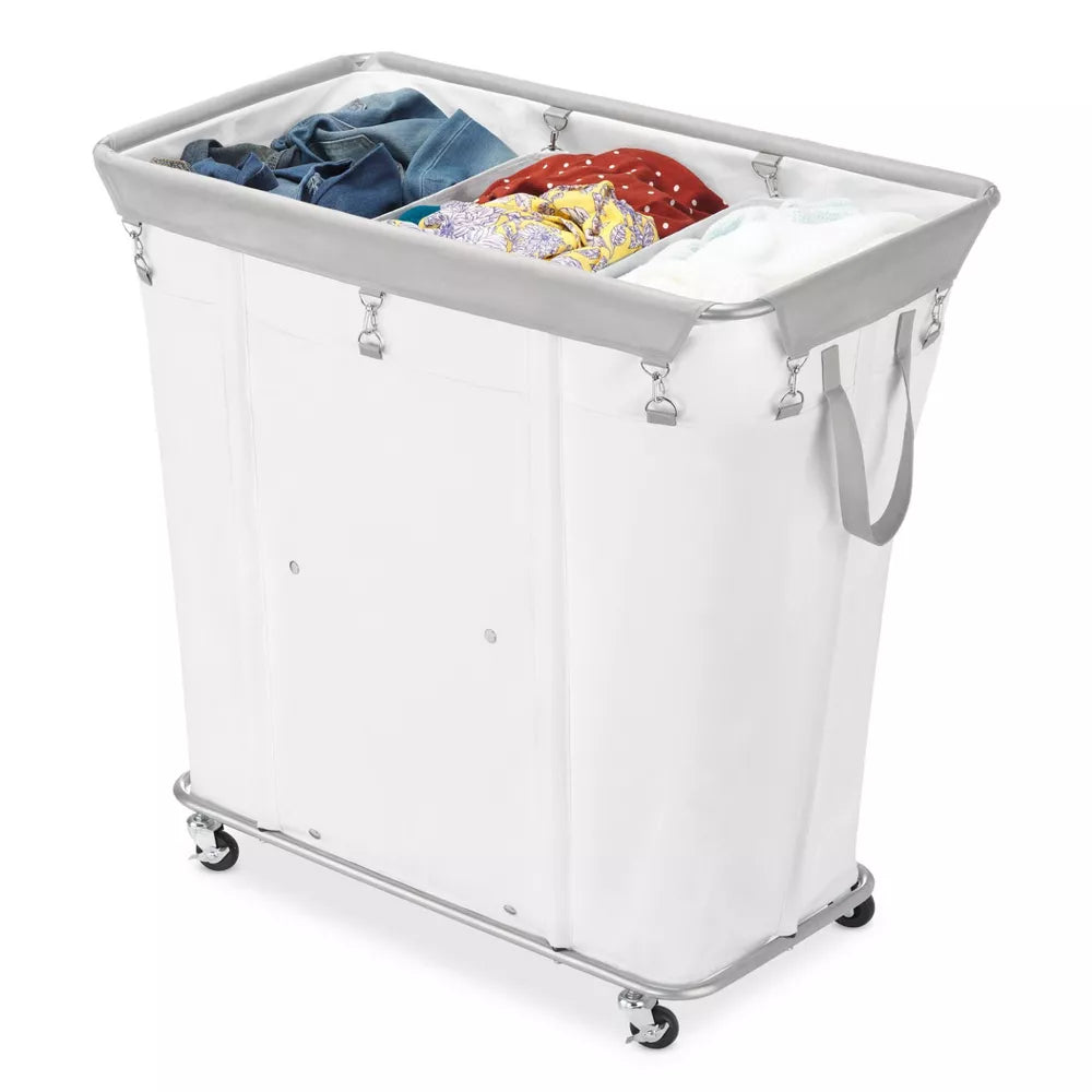 Whitmor 3 Section Commercial Sorter - White